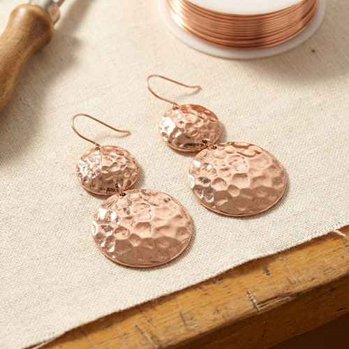 Balance Copper Earrings